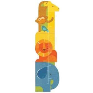 Dětský nástěnný metr Petit collage Animal Tower