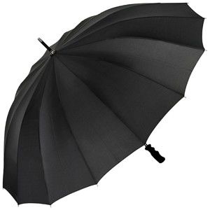 Černý holový deštník Von Lilienfeld Cleo XXL, ø 120 cm