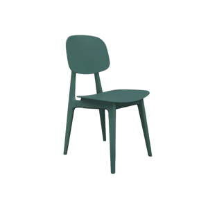 Zelená jídelní židle Leitmotiv Vintage