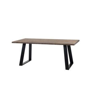 Jídelní stůl s deskou z dubového dřeva Custom Form Hofer, 180 x 90 cm