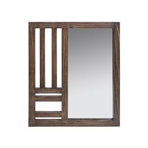 Zrcadlo s rámem ze dřeva mindi Santiago Pons Antalia