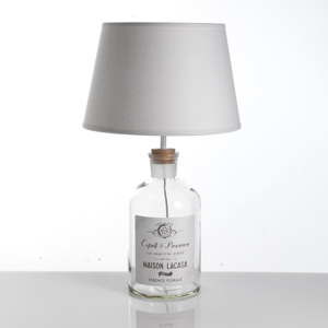 Bílá stolní lampa Tomasucci Bottle