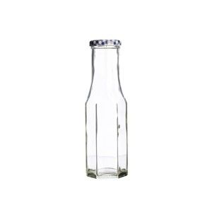Skleněná lahev s víčkem Kilner Hexagonal, 250 ml