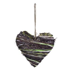 Dekorativní věnec ve tvaru srdce Ego Dekor Levand, ⌀ 20 cm
