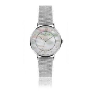 Dámské hodinky s páskem z nerezové oceli ve stříbrné barvě Frederic Graff Silver Liskamm