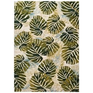 Zelený koberec Universal Tropics Multi, 200 x 290 cm