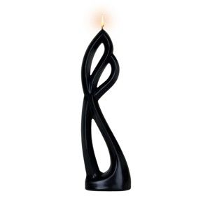 Černá svíčka Alusi Ava, 8 hodin hoření