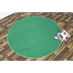Zelený koberec Hanse Home Nasty, ⌀ 133 cm