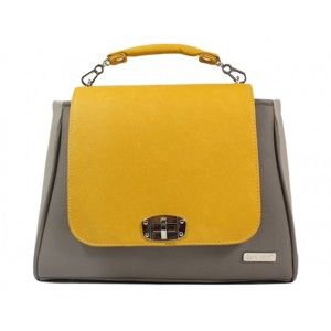 Šedo-žlutá kabelka Dara bags Elizabeth No.12