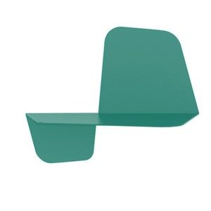 Mentolově zelená nástěnná police MEME Design Flap, délka 42 cm