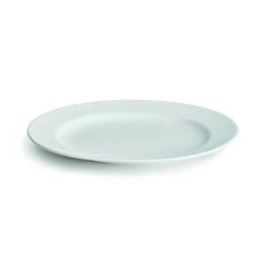 Bílý talíř z kostního porcelánu Kähler Design Kaolin, ⌀ 22,5 cm