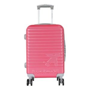 Růžové kabinové zavazadlo na kolečkách Travel World Aiport, 44 l