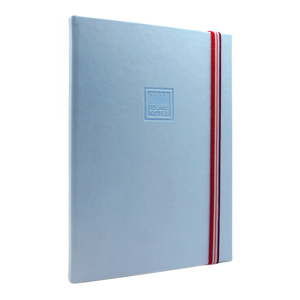 Modrý zápisník formátu A5 Makenotes Cloudy Blue, 96 listů