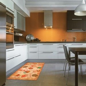 Vysoce odolný kuchyňský koberec Floorita Cakes, 60 x 140 cm