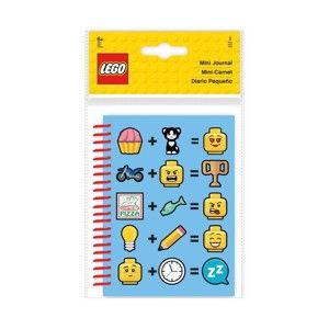 Modrý zápisník A5 LEGO® Iconic, 100 stran