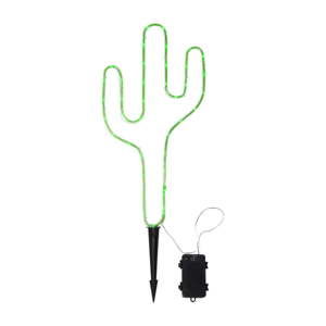 Zelené venkovní LED svítidlo ve tvaru kaktusu Best Season Tuby