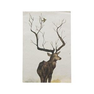 Plakát De Eekhoorn Oh Deer, 35 x 21 cm