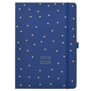 Modrý denní diář 2019/20 Busy B Diary, 432 stran
