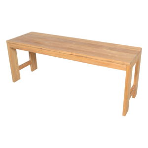 Dřevěná zahradní lavice v přírodní barvě Navy – Ezeis