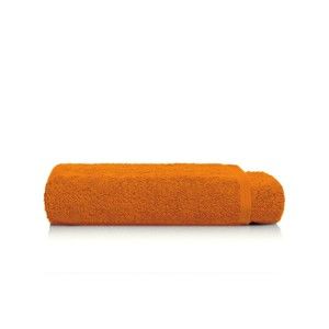 Oranžový bavlněný ručník Maison Carezza Marshan, 50 x 100 cm