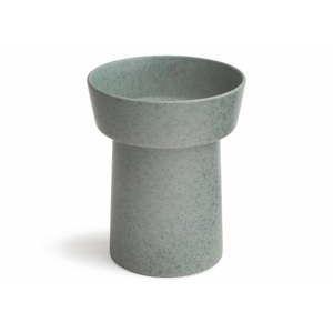 Zelená kameninová váza Kähler Design Ombria, výška 20 cm