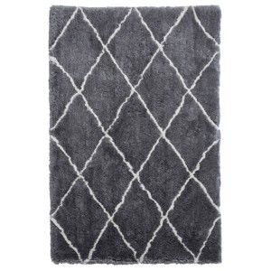 Šedý koberec Think Rugs Morocco, 150 x 230 cm