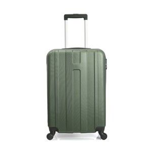 Tmavě zelený cestovní kufr na kolečkách Hero Ioulia, 37 l