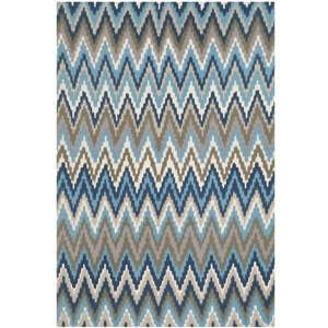 Modrý koberec Safavieh Lojento, 243 x 152 cm