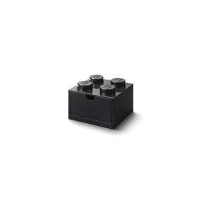 Černý stolní box se zásuvkou LEGO® Single