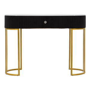 Konzolový stolek v černo-zlaté barvě 43x100 cm Montpellier – Mauro Ferretti