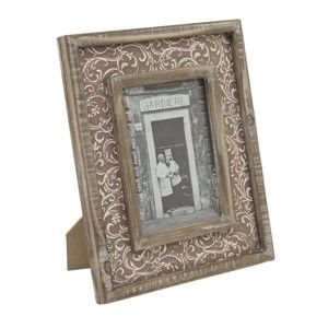 Fotorámeček s hnědým okrajem Ego Dekor Vintage, 29,5 x 24,5 cm
