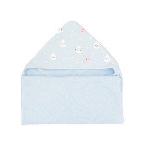 Modrý bavlněný dětský ručník Mr. Wonderful Baby