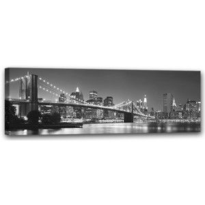 Obraz Styler Canvas Bridge, 45 x 140 cm