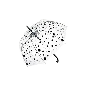 Transparentní holový deštník Ambiance Birdcage Dots, ⌀ 100 cm