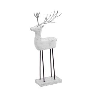 Velká vánoční dřevěná dekorace ve tvaru jelena Ego dekor