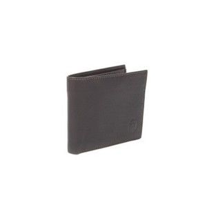 Hnědá kožená peněženka Trussardi Milan, 12,5 x 9,5 cm