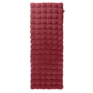 Červená relaxační masážní matrace Linda Vrňáková Bubbles, 65 x 200 cm