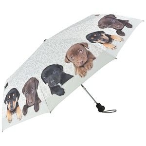 Skládací deštník Von Lilienfeld Puppies Quarter