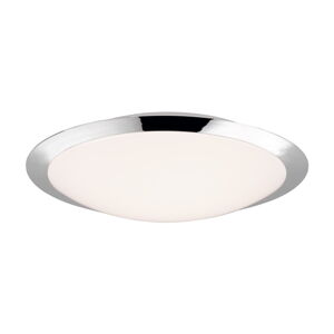 LED stropní svítidlo v leskle stříbrné barvě ø 42 cm Umberto – Trio