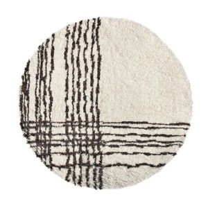 Vlněný koberec Linen Couture Eliseo, ⌀ 140 cm