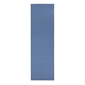 Modrý běhoun BT Carpet Casual, 80 x 200 cm