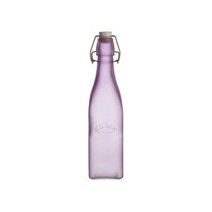 Mléčně fialová láhev s klipem Kilner, 0,55 l