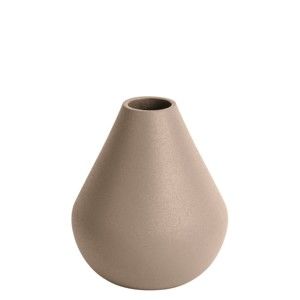 Béžová váza PT LIVING Nimble Cone, výška 10 cm