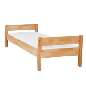 Dětská jednolůžková postel z masivního bukového dřeva Mobi furniture Mia, 200 x 90 cm
