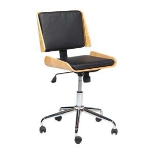 Černá kancelářská židle DAN-FORM Denmark Retro