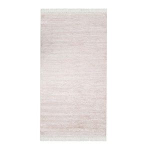 Béžový sametový koberec Deri Dijital, 160 x 230 cm