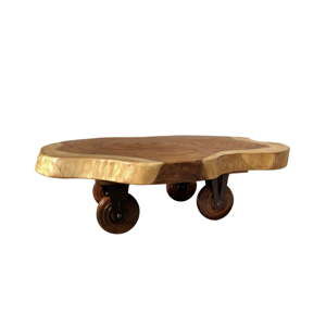 Konferenční stolek na kolečkách ze dřeva Suar Moycor