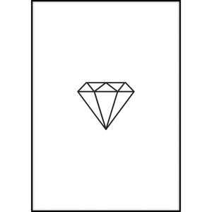 Plakát Imagioo Diamond, 40 x 30 cm