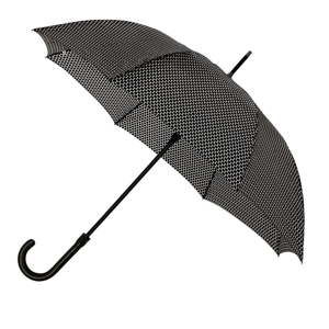 Černý holový deštník Ambiance Luxiana, ⌀ 120 cm