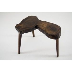 Odkládací stolek z ořechového masivu Manta